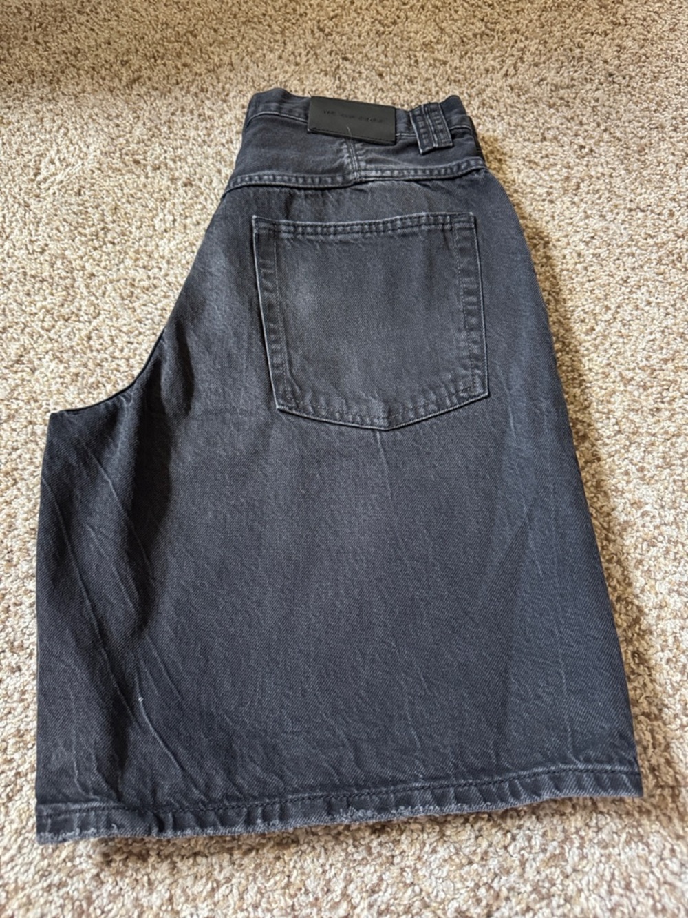 Black We the Free denim shorts